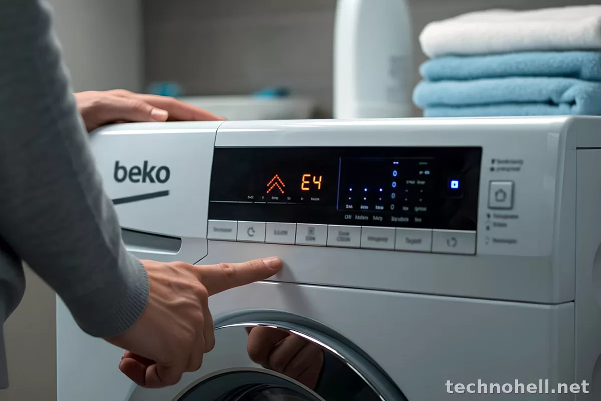 Коды ошибок стиральных машин Beko: расшифровка, причины и что делать