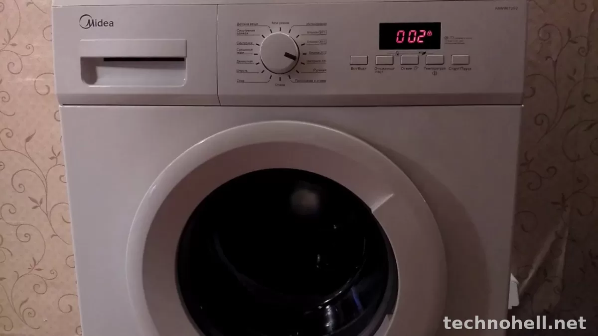 Коды ошибок стиральных машин Midea: расшифровка, причины и что делать